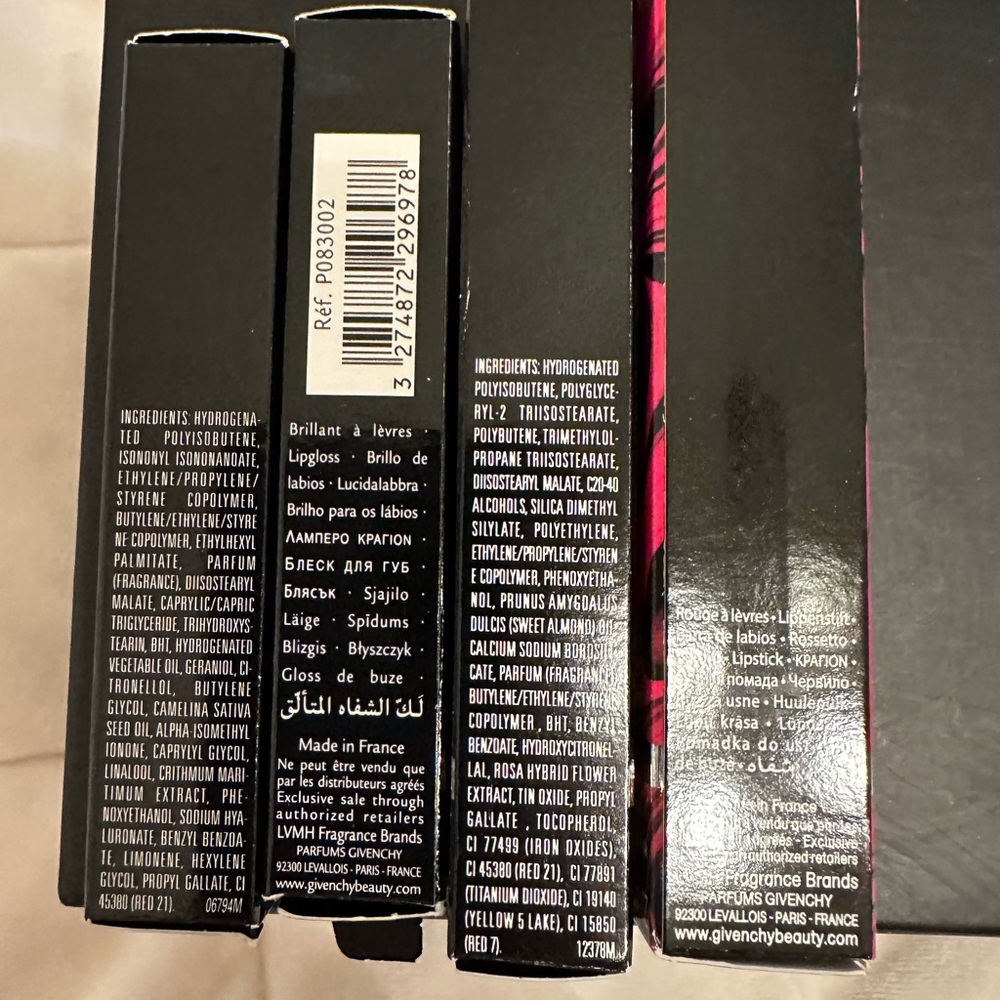 Deal of Life! Givenchy Lip Gloss and lipstick Set of 4. BNIB - Picture 2 of 5